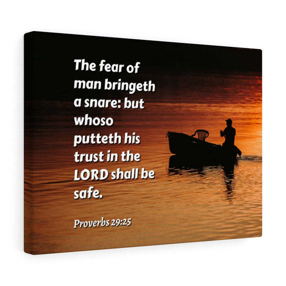 Express Your Love Gifts | Art | Scripture Sign Fear Of Man Proverbs ...